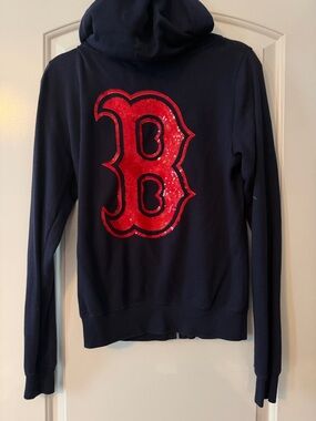 Y2K PINK Victorias Secret Boston Red Sox Zip Up Sweatshirt Small